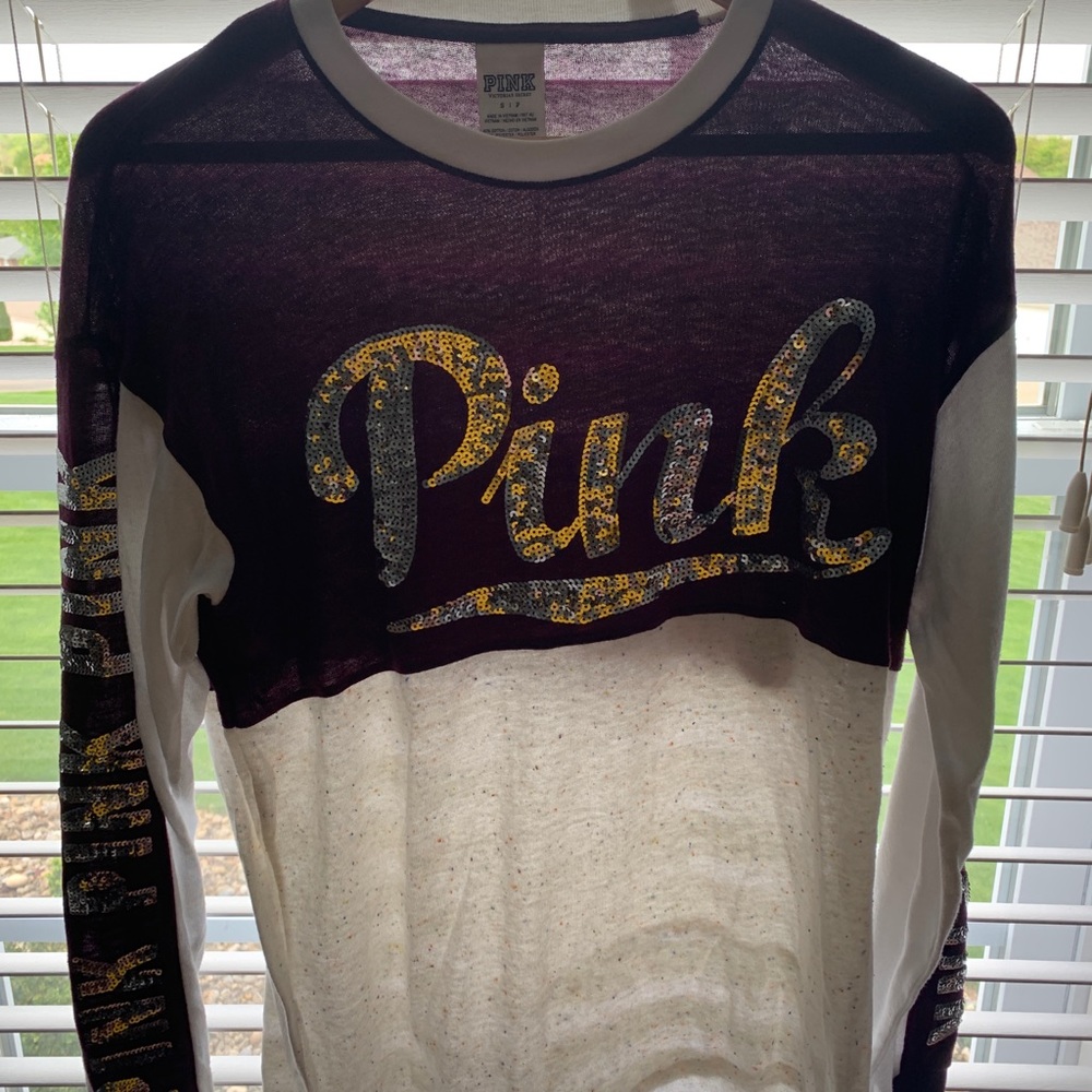PINK long sleeve top